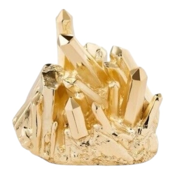 Kendra Scott Gold Crystal Ring Holder - Picture 1 of 2